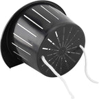 Homend 7 Pack Self Watering Hanging Planters, L Size, Suitable for Indoor or Outdoor Use, Durable and Great for Gifting