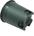 1.5 Gallon Green Nursery Pot Plastic Planters for Outdoor Indoor Plants Gardening Flower Pots 10-Pack 7.5 in Pot Liners with Drainage Holes