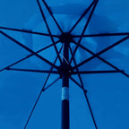 Sunnyglade 9' Patio Umbrella Outdoor Table Umbrella with 8 Sturdy Ribs (Blue)