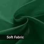 SpaceDresser Waterproof Outdoor Sheer Curtains for Patio - 2 Panels Rod Pocket Indoor Voile Sheer Curtain for Living Room,52W x 96L inch, Foliage Green