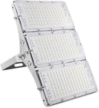 CHARON 300W LED Flood Light, 24000LM Super Bright Outdoor Security Lights with Wider Lighting Angle, 6000K Daylight White, IP66 Waterproof Outdoor Lighting for Garage, Garden, Lawn, Yard, Parking Lot