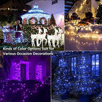 Brizled Color Changing String Lights 98FT 300 LED RGB Christmas Lights Dimmable Multifunctional Christmas Light with Remote for Indoor Outdoor St Patrick's Day Easter Halloween Xmas Tree Holiday Party
