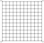 AC Infinity Grow Tent Trellis Netting 4x4', Heavy-Duty Elastic Plant Net with Steel Hooks, Flexible Hydroponics Support for Grow Tents, Gardening, and Horticulture