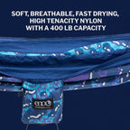 ENO, Eagles Nest Outfitters DoubleNest Lightweight Camping Hammock, 1 to 2 Person, Special Edition Colors, ATC