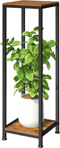Plant Stand Indoor, 41'' Extra Tall Wood Plant Stands Heavy Duty Pedestal Stand for Indoor Outdoor, Modern Corner Flower Stand for Patio, Living Room, Balcony