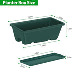 YBING Elevated Raised Garden Bed with Legs Outdoor Mobile Herb Garden Planter with Storage Shelf 6 Pocket Patio Raised Planter Boxes on Wheels Elevated Flower Bed 42x17x30in Green