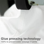 LOVE STORY Triangle 6'x6'x6' Waterproof Sun Shade Sail Canopy UV Block for Outdoor Patio Backyard Carport,White(We Make Custom Size)