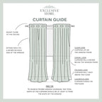 Exclusive Home Cabana Solid Indoor/Outdoor Light Filtering Hook-and-Loop Tab Top Curtain Panel Pair, 54"x63", Cloud Grey
