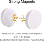 Magnetic Shower Curtain Weights, Rubber Covered Heavy Duty Weights, Prevent Curtain Liner from Blowing Around, Work for Drapery, Tablecloth, Flag, Outdoor Curtain 6 Pairs(Pack of 12)