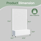 Metal Planter Box with Trellis Privacy Screen, Raised Garden Bed with Trellis & - Image 5