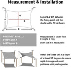 LOVE STORY Right Triangle 11'x11'x15.6' Waterproof Sun Shade Sail Canopy UV Block for Outdoor Patio Backyard Carport,Taupe(We Make Custom Size)