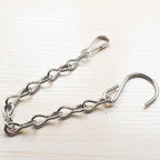 YINGFENG 10 Pack 9.5 Inch Silver Hanging Chains for Hanging Bird Feeders, Bird Houses, Planters, Baskets, Birdbaths, Lanterns, Wind Chimes, Billboards, Signs and Ornaments