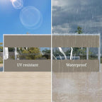 Covers & all Outdoor Clear Panel Curtain, 12 oz Vinyl Outdor Curtains - Image 4