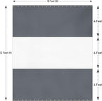Covers & all Outdoor Clear Panel Curtain, 12 oz Vinyl Outdor Curtains - Image 2