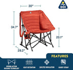 GCI Outdoor Puff Rocker - Navy