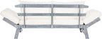 Safavieh PAT6745A Outdoor Collection Tandra Grey Modern Contemporary Daybed Day Bed