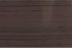 Garden Elements Indoor/Outdoor Glazed Brushed Happy Plastic Planter, Large, Dark Brown, 15"