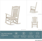 Presidential Rocking Chair in Sand