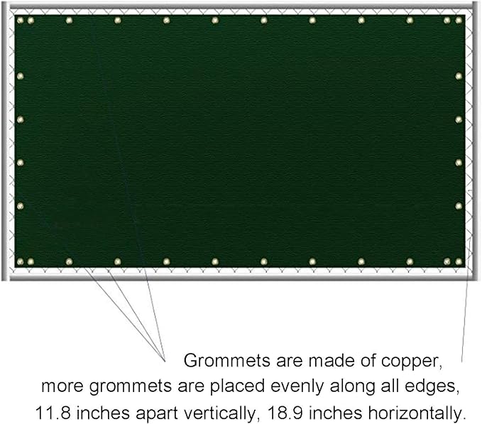 Sunnyglade 6 feet x 100 feet Privacy Screen Fence Heavy Duty Fencing Mesh Shade - Image 4
