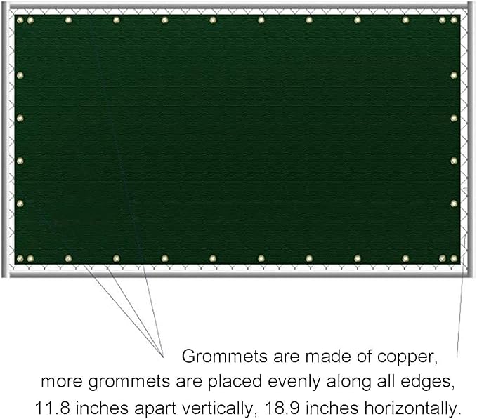 Sunnyglade 5 feet x 100 feet Privacy Screen Fence Heavy Duty Fencing Mesh Shade - Image 5