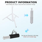 Beach Umbrella Stand Base,Portable Foldable Sun Umbrella Stand White Triangular Iron Support Base for Patio Beach Garden Camping Fishing Outdoor Sunshade Stand