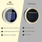 String Lights for Mason Jars, 8 Pack Multicolor Solar Lid Lights