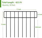 42.5FT Garden Fence Animal Barrier - Image 2