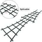 Trellis Small Outdoor, Mini Vine Support Indoor Plant Trellis for Climbing Plants Patio Pot Stackable Potted Stakes Plastic Houseplant Superimposed Garden Planter Vegetable Flower 5.91“ W x 10.24” h