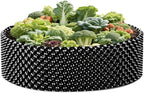 60 Gallon Air Pruning Container, Raised Garden Bed New Plastic Nursery Pot Fruit Vegetable Garden Grow beds (4 ft Diameter), Black