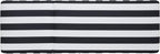 SAFAVIEH Outdoor Patio Furniture Collection - Gillian Heather Tan Rope Daybed, Navy Stripe Cushion, Coastal Sunlounger, Fully Assembled (PAT7527F)