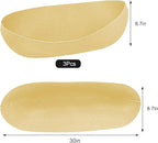 3PCS 30 Inch Planter Basket Liners Fabric Window Box Liners Felt Trough Planter Liner Replacement Beige Flower Basket Liner Non-Woven Hanging Plant Liner for Planters Garden Fence - Avoid Bird Nesting