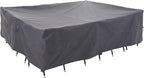 WJ-X3 Large Rectangular Outdoor Sectional Furniture Set Cover Waterproof by WJ-X3