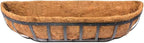 1 Pcs Trough Coco Liner 48 inch Wall Planter Replaceable Coco Liner for Window Box, Fence Flower Baskets
