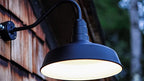 Wall Lights - Dark Bronze Farmhouse Barn Light, 16-Inch Dome