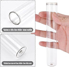 Terrarium Propagation Station, 5 Clear Glass Tubes with Pine Wood Stand