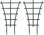 Trellis Small Outdoor, Mini Vine Support Indoor Plant Trellis for Climbing Plants Patio Pot Stackable Potted Stakes Plastic Houseplant Superimposed Garden Planter Vegetable Flower 5.91“ W x 10.24” h
