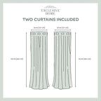 Exclusive Home Cabana Solid Indoor/Outdoor Light Filtering Hook-and-Loop Tab Top Curtain Panel Pair, 54"x63", Cloud Grey