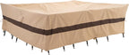 WJ-X3 180' Extra Large Patio Furniture Set Covers Waterproof, Heavy Duty by WJ-X3