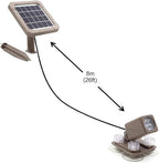 AquaHEX 60X Solar Underwater Submersible Spotlight, Pond Pool Fountain Water Feature Outdoor Garden Landscape, Waterproof Dusk to Dawn, Warm White LED