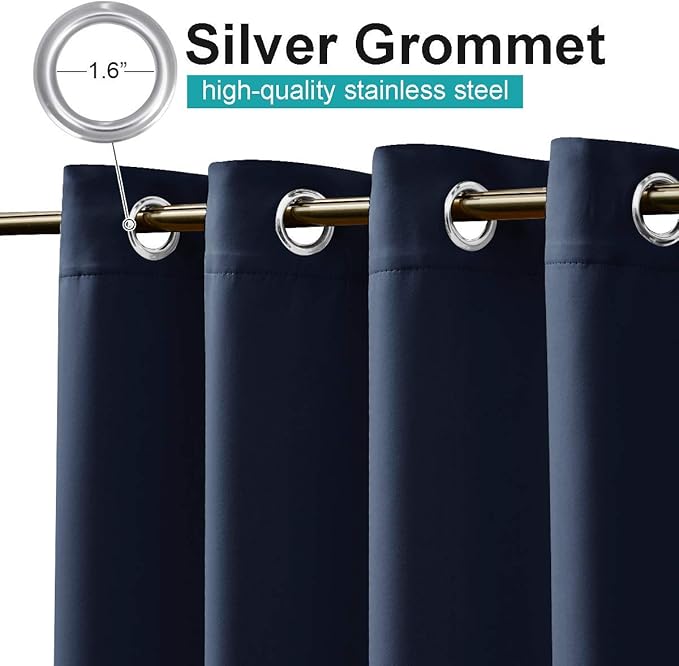NICETOWN Outdoor Curtainch for Patio Waterproof 140 inch Wide, Rustproof Grommet Thermal Insulated UV Blocking Cabana Curtainch & Drape, Privacy Safe Shade for Gazebo, Sage Green, 1 PC, 95-Inch Long