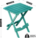 Adams Quik-Fold® Side Table - Teal