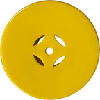 JONATHAN Y TBL1022E Lucky Coins 16" Chinese Ceramic Drum Indoor/Outdoor Garden Stool Bohemian, Coastal, Cottage, French Country, Traditional, for Living Room, Garden Room, Patio, Matte Yellow