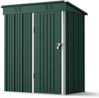 Gizoon 5' x 3'Outdoor Storage Shed - Image 9