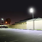 CHARON 300W LED Flood Light, 24000LM Super Bright Outdoor Security Lights with Wider Lighting Angle, 6000K Daylight White, IP66 Waterproof Outdoor Lighting for Garage, Garden, Lawn, Yard, Parking Lot