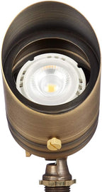 VOLT 20-Pack 12V Fat Boy Solid Brass Outdoor Spotlights (Bronze) for Low Voltage Landscape Lighting of Yard, Lawn, Garden, Patio, Trees & House
