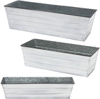 Achla Designs C-21W Window Box, Large, White