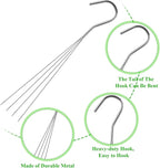 24 Pack Chain for Hanging Plants, 24 inch 4 Point Wire Plant Hangers for Hanging Baskets, Hanging Plant Chain for Indoor Outdoor Patio Garden Greenhouse Supplies