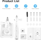 HOLACA 2-in-1 Wall Mount Bracket for Stick Up Cam Pro Solar Panel, Spotlight Cam Pro/Plus and Stick Up Cam Battery/Wired Outdoor Mount Accessories for Ring Super Solar Panel (White)