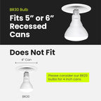Feit Electric BR30 LED Light Bulb, 100W Equivalent, Dimmable, 1400 Lumens, E26 Standard Base, 2700K Soft White, 90CRI, Flood Light Bulb for Recessed Cans, 22-Year Lifetime, BR30DM/1400/927CA/4, 4 Pack