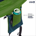 Camping Hammock, Single Lightweight Nylon in Marine Cedar